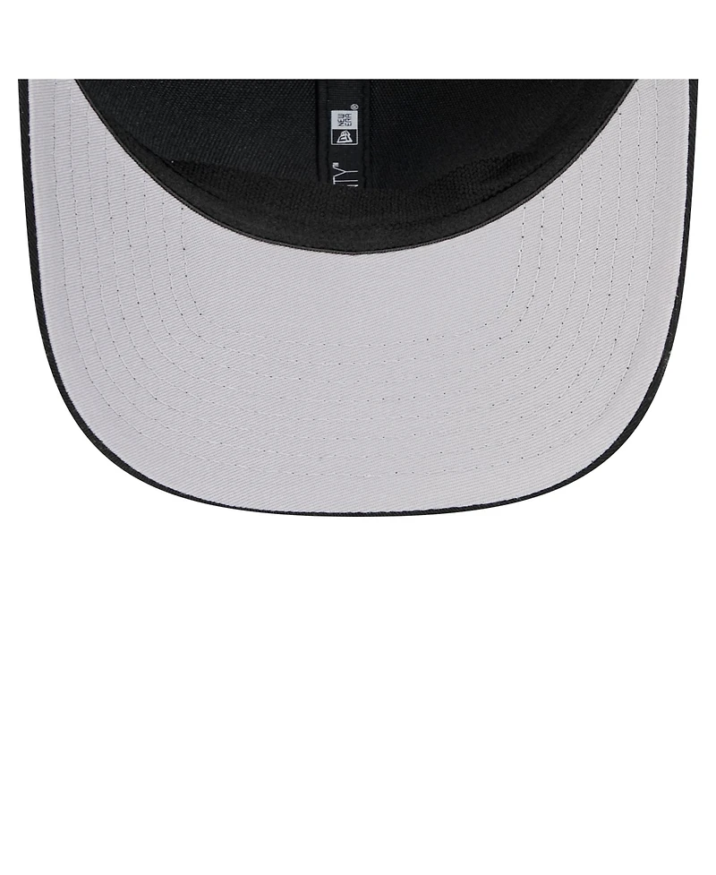 New Era Men's Gray Pittsburgh Pirates Labeled 9SEVENTY Stretch-Snap Adjustable Hat