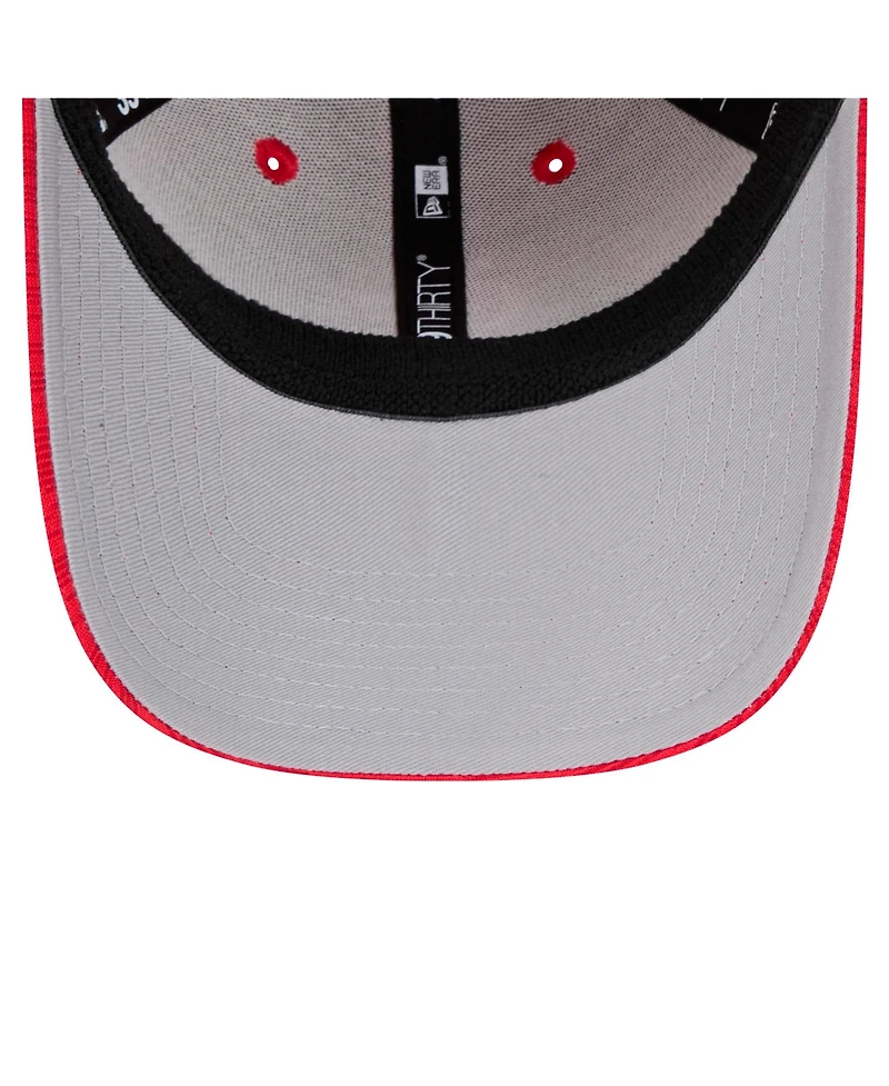 New Era Men's Red St. Louis Cardinals Tech 39THIRTY Flex Hat