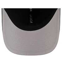 New Era Men's Black Atlanta Braves Player Replica 9FORTY Adjustable Hat