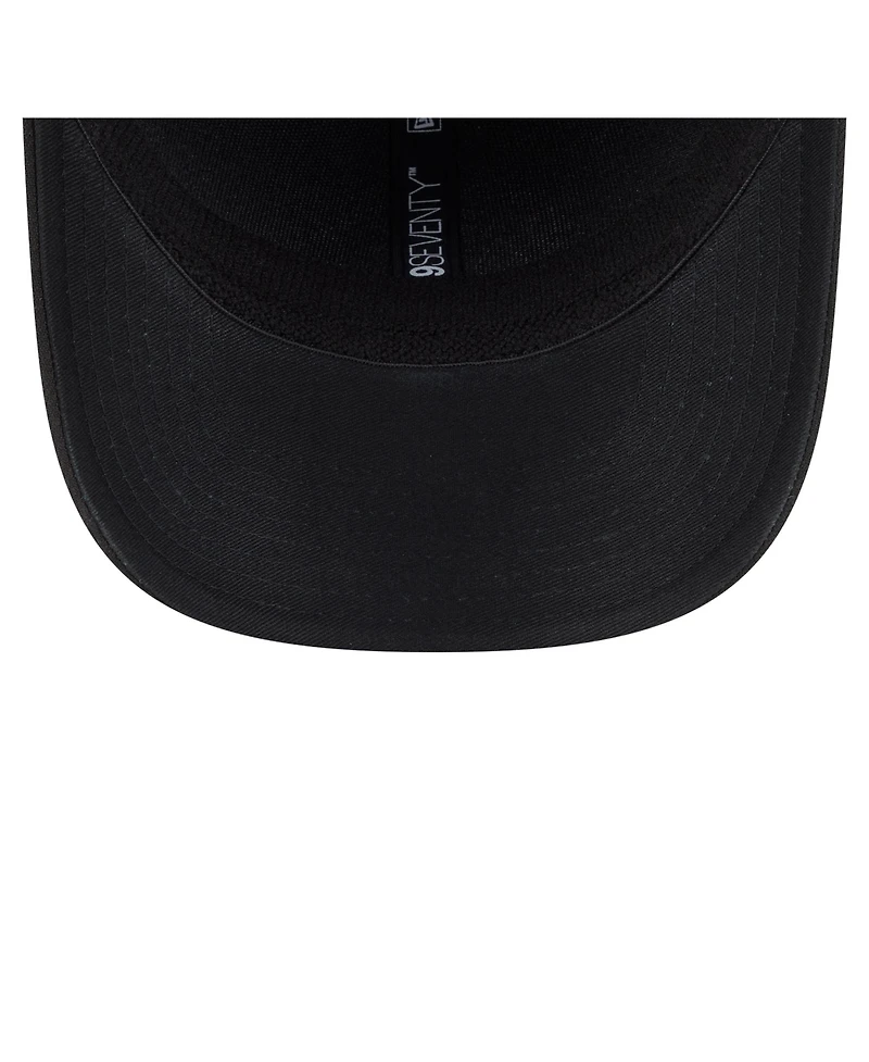 New Era Men's Black Miami Marlins Player Replica 9SEVENTY Adjustable Hat