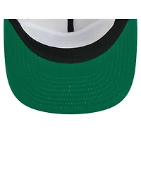 New Era Men's Stone/Teal Jacksonville Jaguars Athletic Golfer Snapback Hat