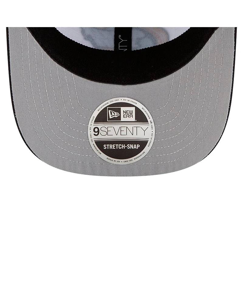 New Era Men's White/Green Mark Martin Quaker State 9SEVENTY Stretch-snap Hat