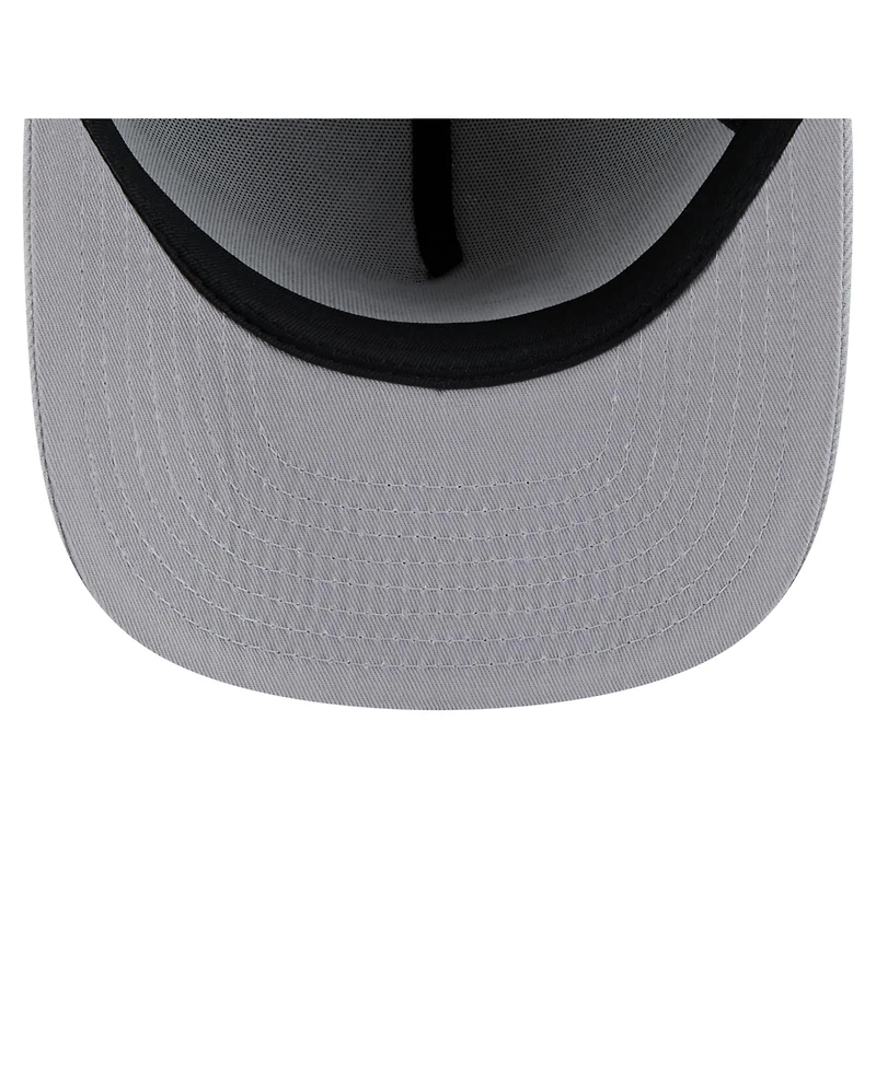 New Era Men's Gray Anaheim Ducks Color Pack A-Frame 59FIFTY Fitted Hat