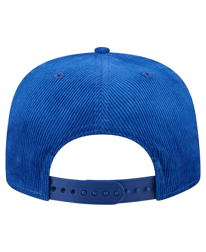 New Era Men's Royal Toronto Blue Jays Full Circle Corduroy Golfer Adjustable Hat