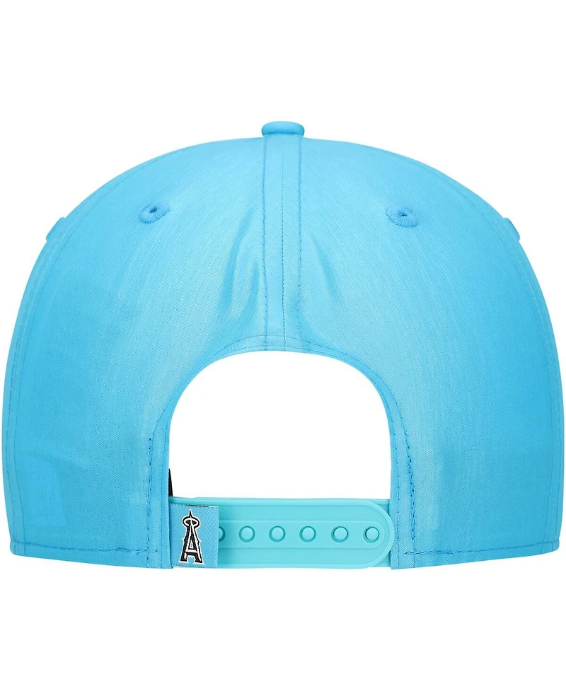 New Era Men's Blue Los Angeles Angels Neon Golfer Snapback Hat