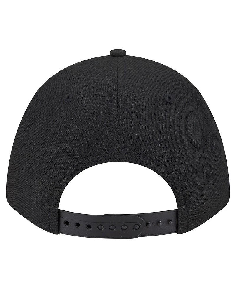 New Era Men's Black Colorado Rockies 9FORTY M-Crown Adjustable Hat