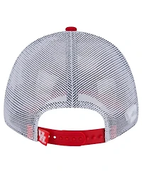 New Era Men's Red Houston Cougars Trucker 9FORTY Adjustable Hat