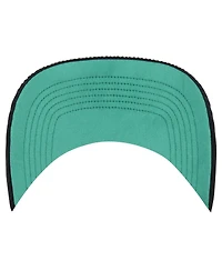 '47 Brand Men's Black Miami Dolphins Letterman Hitch Adjustable Hat