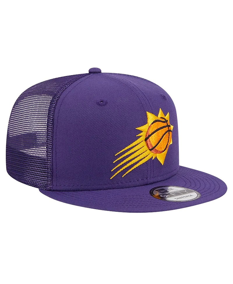 New Era Men's Purple Phoenix Suns Meshback 9FIFTY Snapback Hat