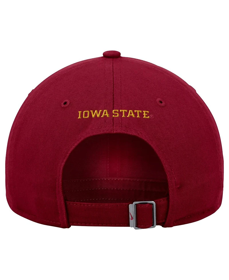Nike Men's Cardinal Iowa State Cyclones Club Adjustable Hat