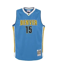 Mitchell & Ness Big Boys and Girls Nikola Jokic Light Blue Denver Nuggets 2016/17 Hardwood Classics Swingman Jersey