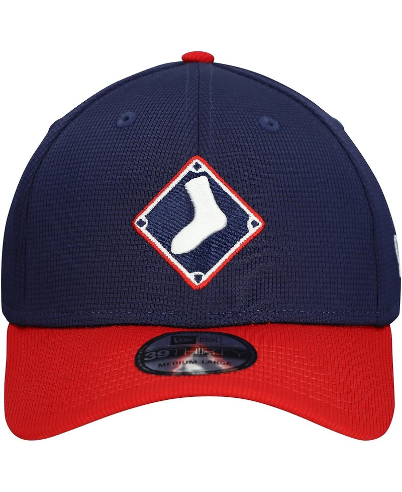 New Era Men's Navy Chicago White Sox 2025 Batting Practice 39THIRTY Flex Hat