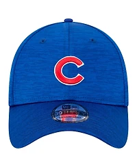 New Era Men's Royal Chicago Cubs Tech 39THIRTY Flex Hat