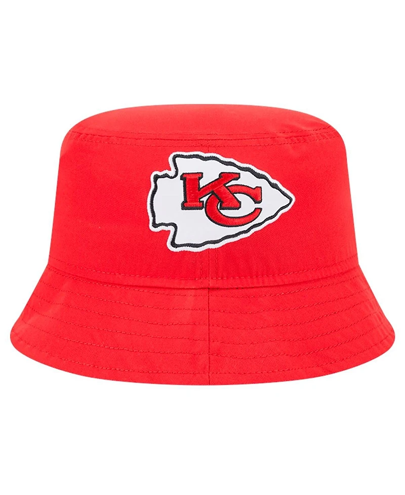 New Era Men's Red Kansas City Chiefs Helmet Bucket Hat