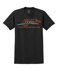 Jr Motorsports Official Team Apparel Men's Black Neon Logo T-Shirt