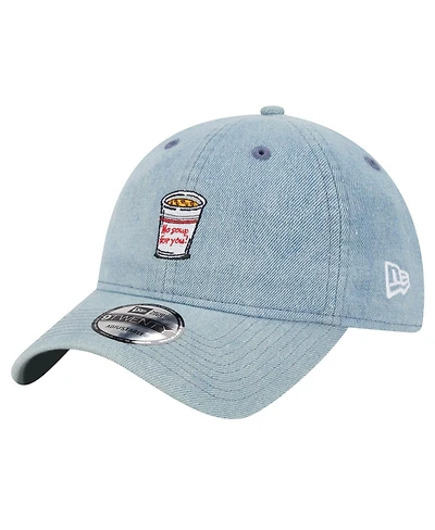 New Era Men's Denim Seinfeld Soup 9TWENTY Adjustable Hat