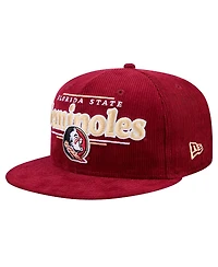 New Era Men's Garnet Florida State Seminoles Display 9FIFTY Snapback Hat