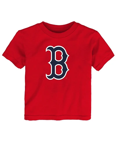Outerstuff Toddler Red Boston Red Sox Primary Logo T-Shirt