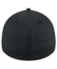 New Era Men's Black Jacksonville Jaguars Throwback Active Tech 39THIRTY Flex Hat