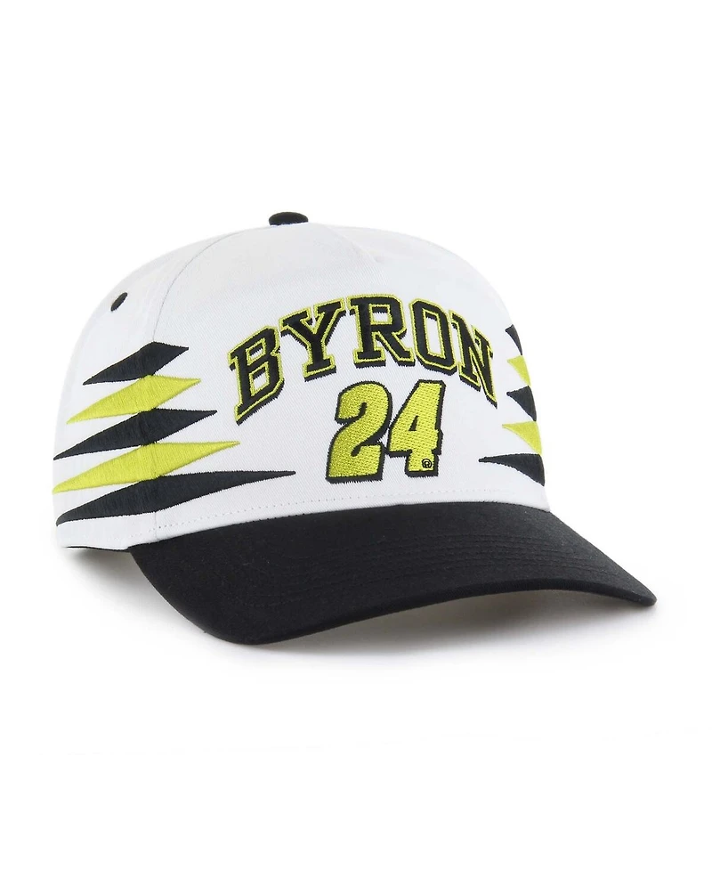 '47 Brand Men's White William Byron Diamond Cut Hitch Adjustable Hat
