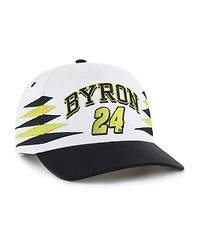 '47 Brand Men's White William Byron Diamond Cut Hitch Adjustable Hat