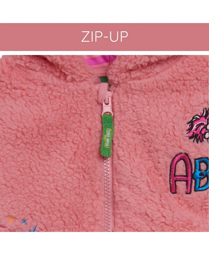 Sesame Street Baby Girls Zip Up Costume Hoodie