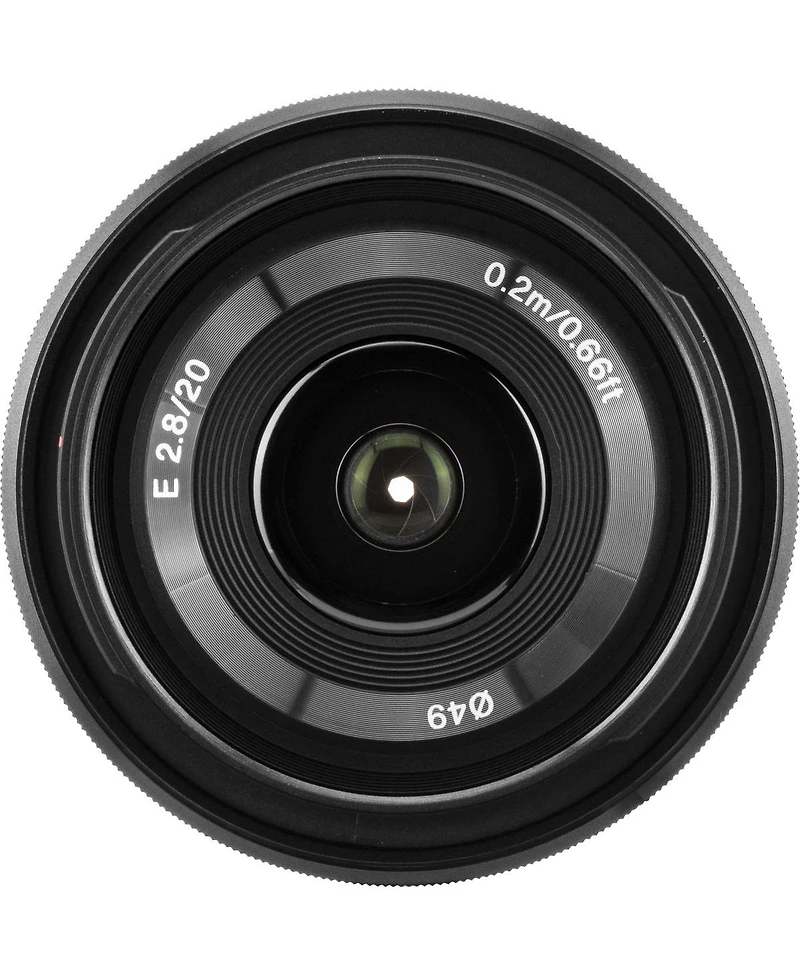 Sony Sony Sel-20F28 E-Mount 20mm F2.8 Fixed Lens