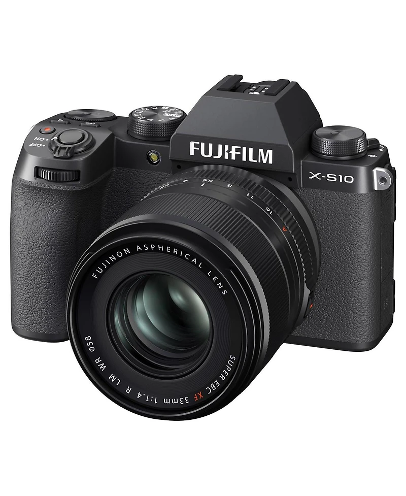 Fujifilm Xf 33mm f/1.4 R Lm Wr Lens, Black