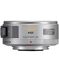 Panasonic Lumix G X Vario Pz 14-42mm f/3.5-5.6 Aspherical Lens for Micro Four Thirds, Silver