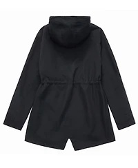 Rokka&Rolla Women's Hooded Anorak Trench Coat