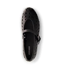 Bernardo Borden Perf Mary Jane Flat