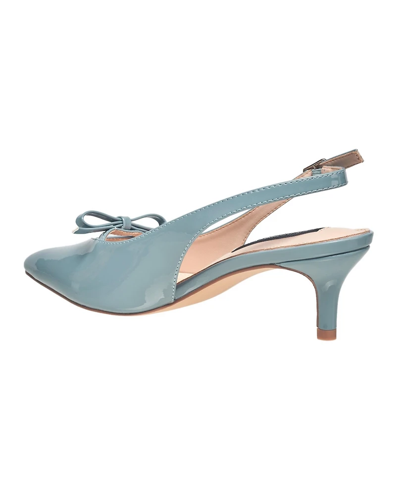 French Connection Ladies Quinny Slingback Kitten Heel