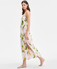 I.n.c. International Concepts Women's Lace-Trim Satin Nightgown, Exclusively at Macy's