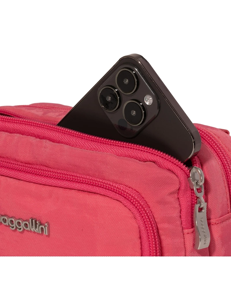 Baggallini Trifecta Rfid Wallet Crossbody Bag