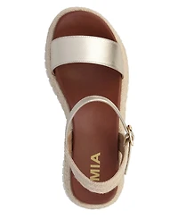 Mia Women's Yanis Round Toe Wedge Sandals