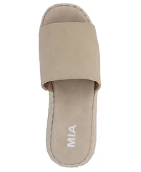Mia Women's Freyja Slip-On Wedge Sandals