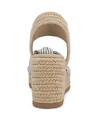 Mia Women's Belinda Round Toe Wedge Sandals