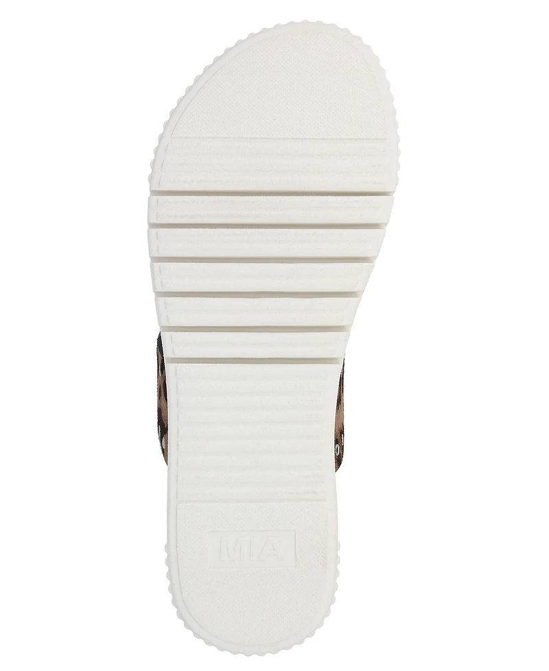 Mia Women's Lexi Round Toe Slide Sandals