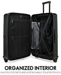 Elle Expedition 3-Piece Expandable Retro Spinner Luggage Set