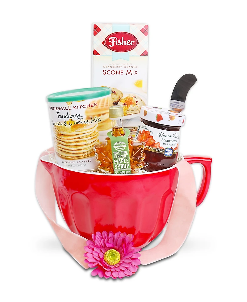 Alder Creek Gift Baskets Sunny Morning Baking Gift Basket, 6 Pieces