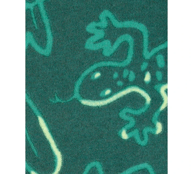 Carter's Toddler Boys Lizard Pajamas, 4 Piece Set