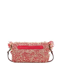 Patricia Nash Loulia Medium Straw Clutch Crossbody Bag