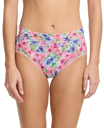 Hanky Panky Women's Printed Signature Lace French Brief Panty
