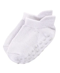 Touched by Nature Toddler Girls 12Pk Natural Non Skid Socks