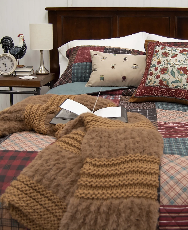 Donna Sharp Appalachia Plaid 3-Pc. Quilt Set