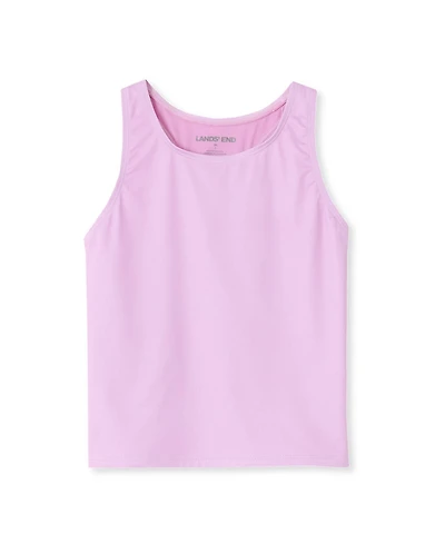 Lands' End Girls Chlorine Resistant Racer Back Tankini Swim Top