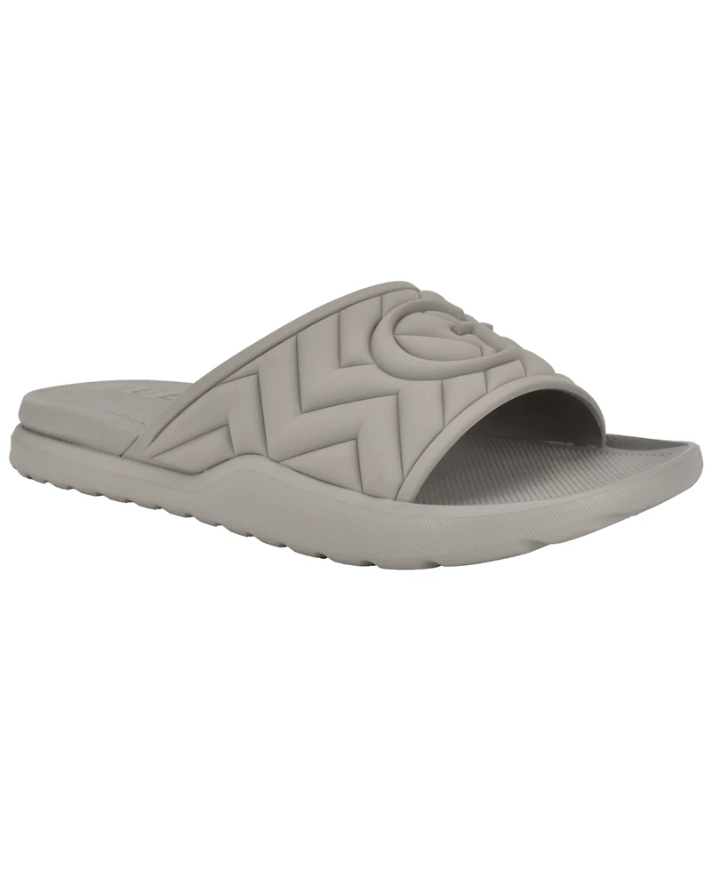 Guess Men's Moliano Branded Slip On Fashion Slides