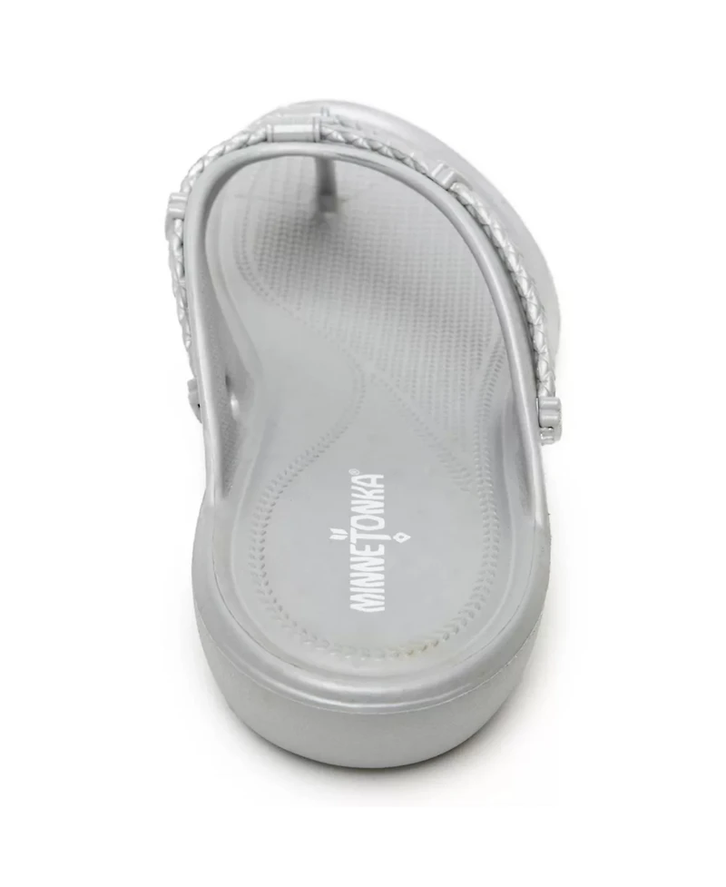 Minnetonka Women's Silverthorne Prism Eva Thong Sandals