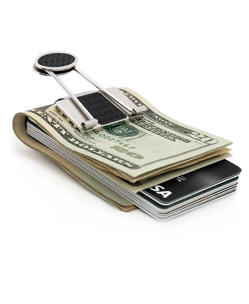 Speidel Bill Binder - Money Clip & Credit Card Holder Brushed