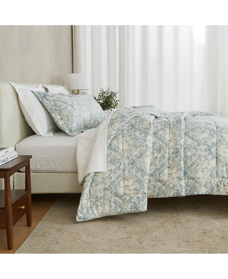Linery & Co. Reversible Down Alternative Printed Comforter Set